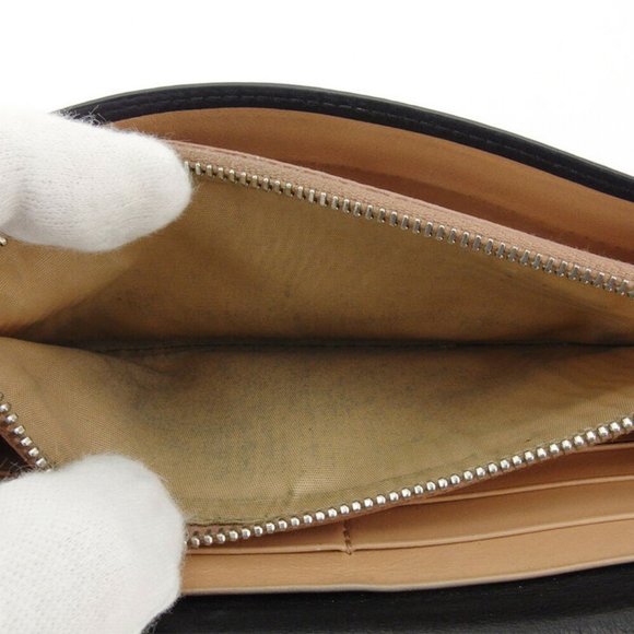 Authentic PRADA wallet ribbon leather Auth used - Picture 7 of 8